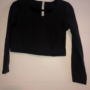 Lululemon Reveal long sleeve crop top